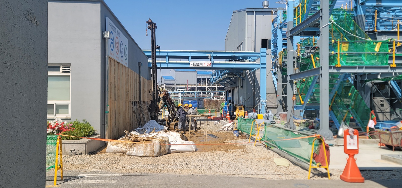 대산 바스프한농 JINO Site Upgrade Alkoxylation 중 토목,건축공사